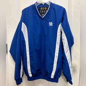 University of Kentucky Vintage Team Apparel Men’s Windbreaker Pullover
